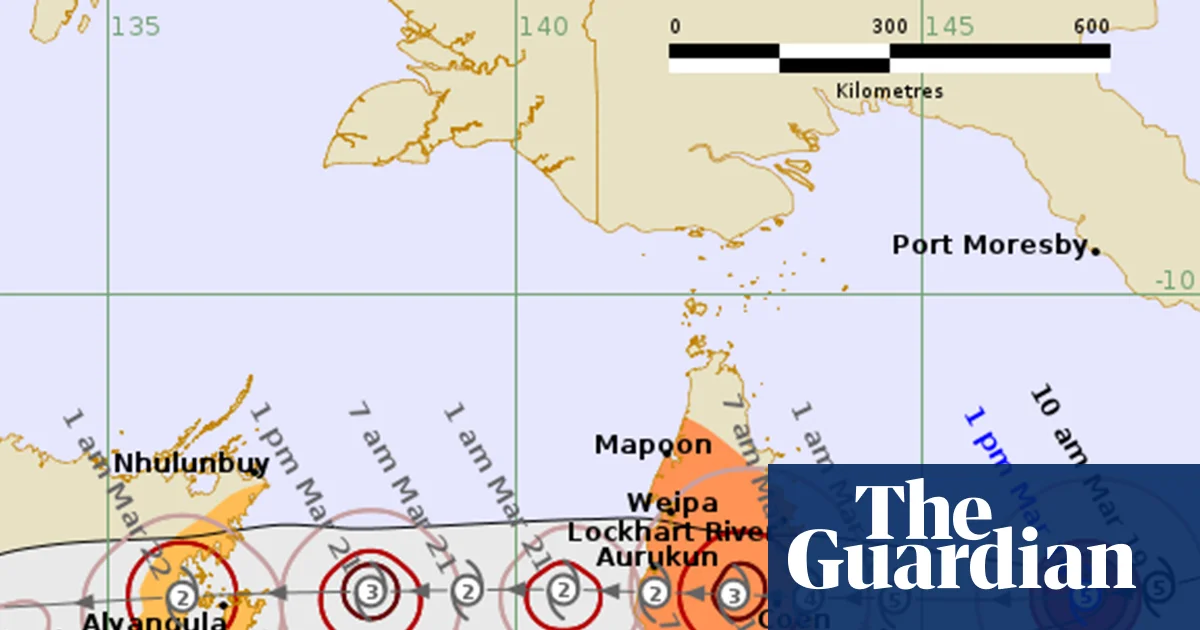 ‘Damage will be widespread’: Tropical Cyclone Narelle brings 315km/h wind gusts, with tourists evacuated and schools closed | Tropical Cyclone Narelle