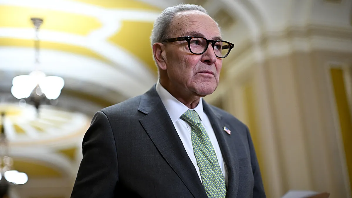 Schumer at the Capitol