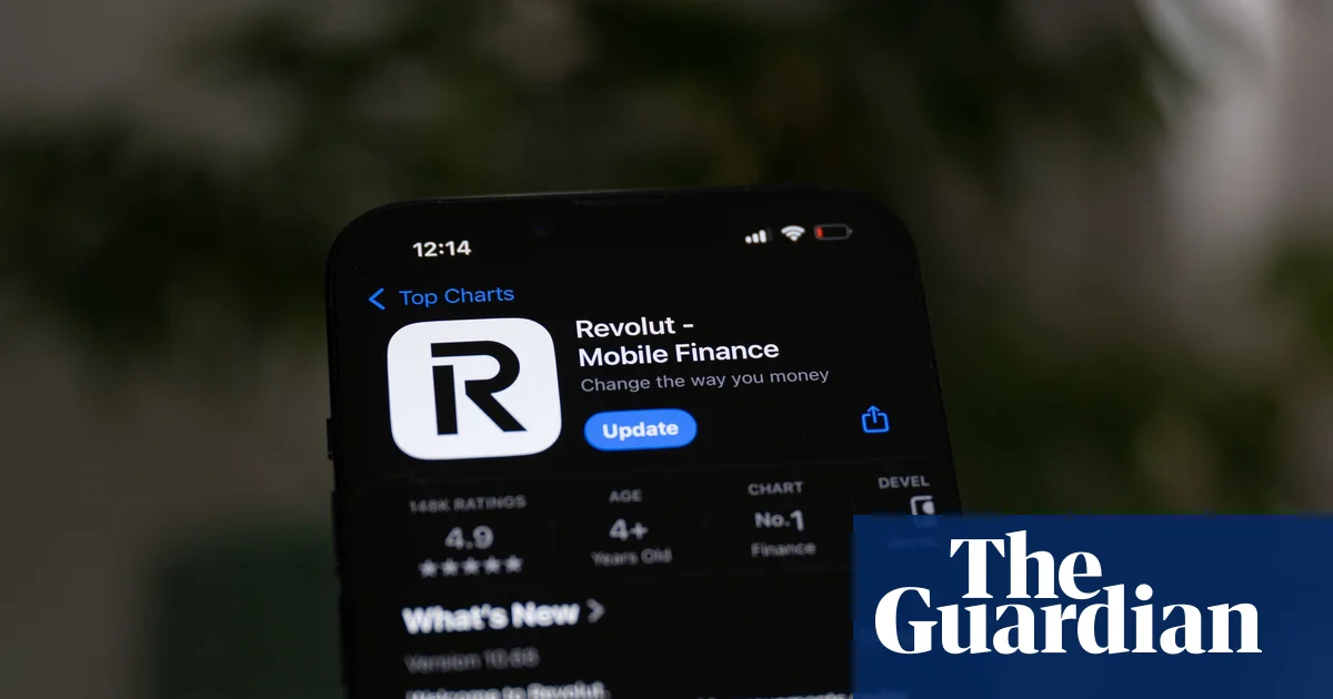 Revolut warns it risks backlash over support for energy-intensive AI and crypto | Revolut