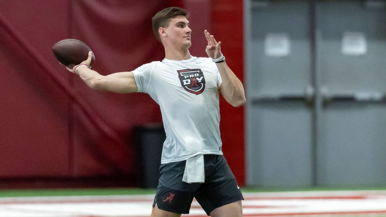 Alabama QB Ty Simpson says he's 'absolutely' a 1st-round pick