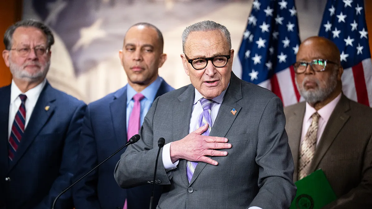 Senate Minority Leader Chuck Schumer, D-N.Y.