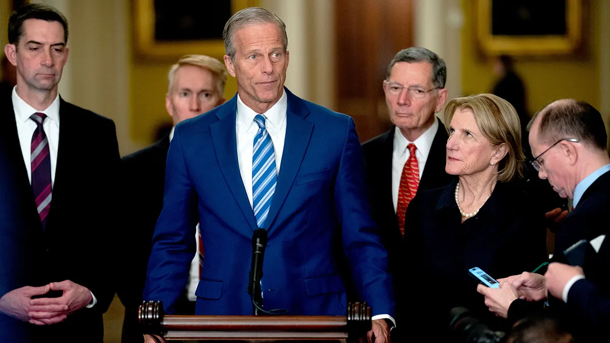 Senate Majority Leader John Thune, R-S.D.