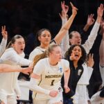 Olivia Olson's 19 lead Michigan past Louisville into Elite 8
