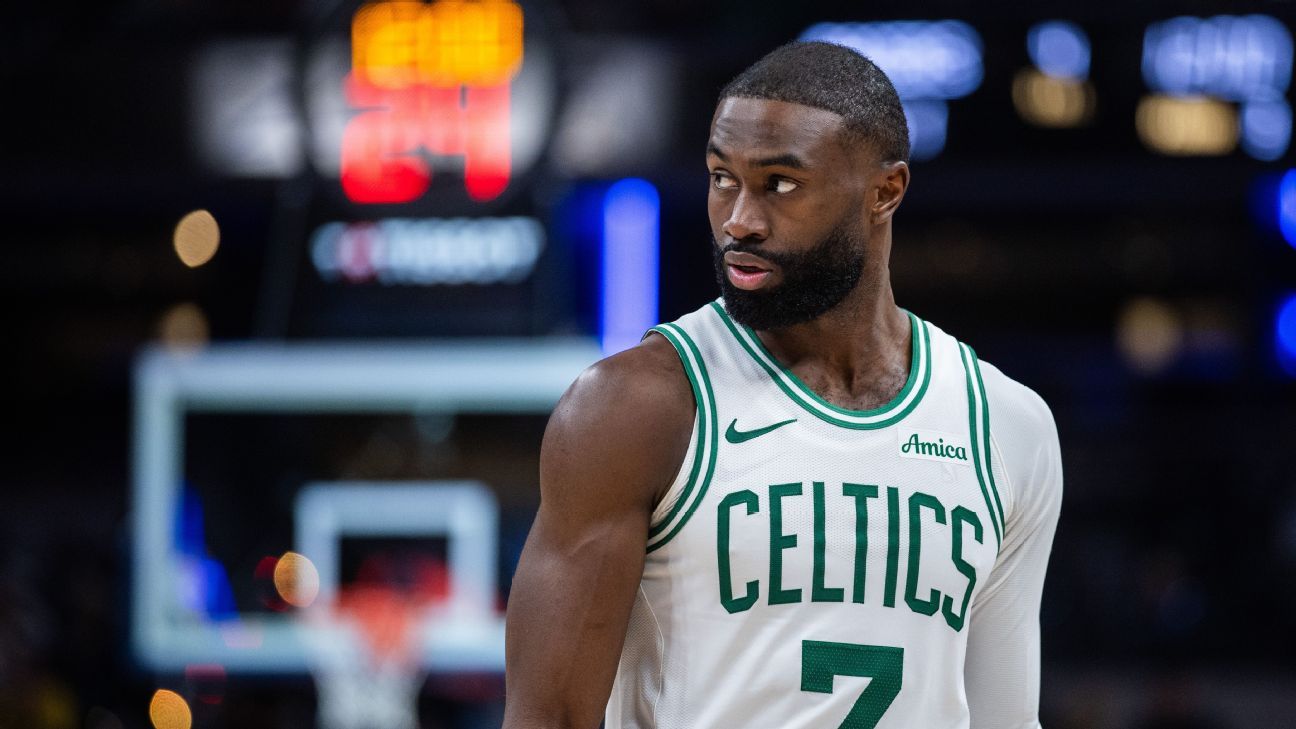 Jaylen Brown pokes fun at doubters as Celtics reach 50 wins