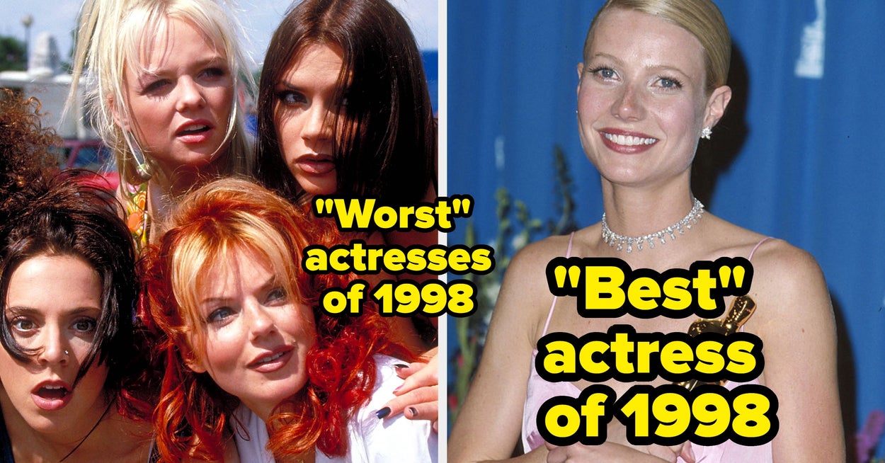 Here’s What The Best And "Worst" Actress Of The Year Were Since 1985