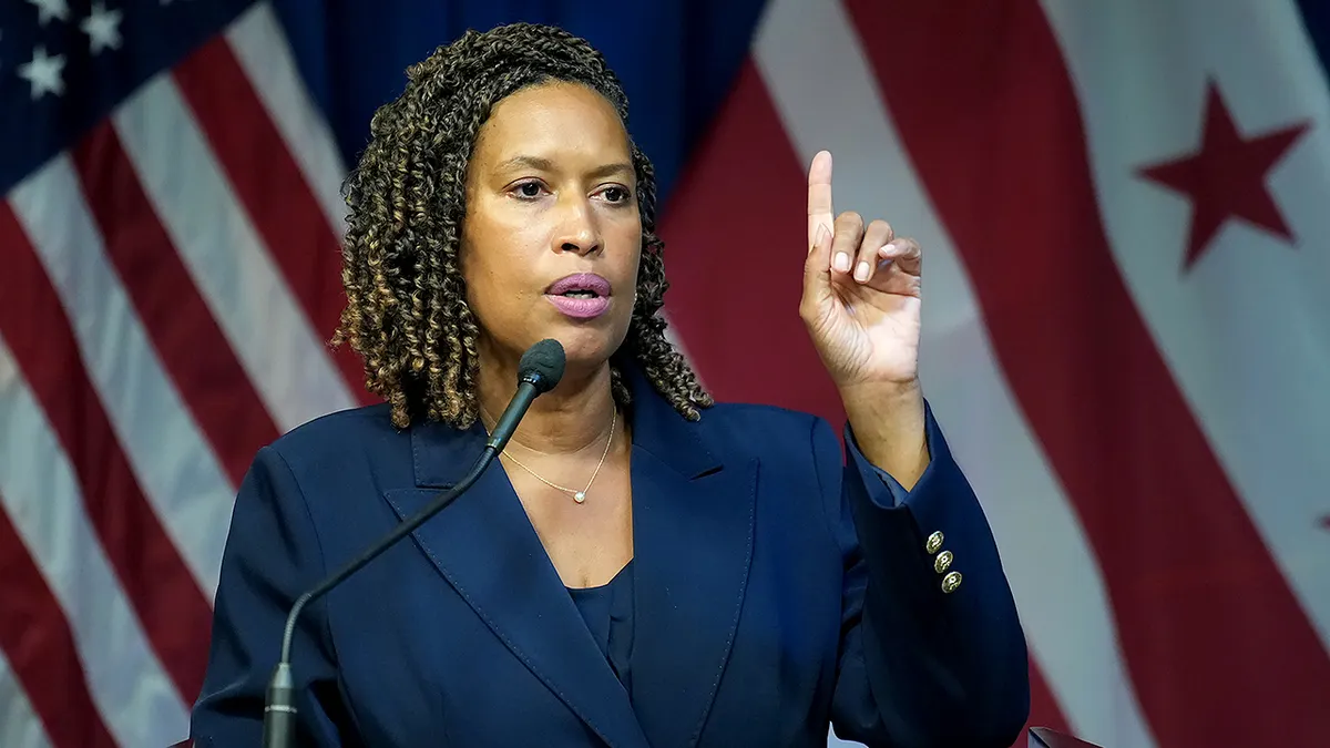 D.C. Mayor Muriel Bowser