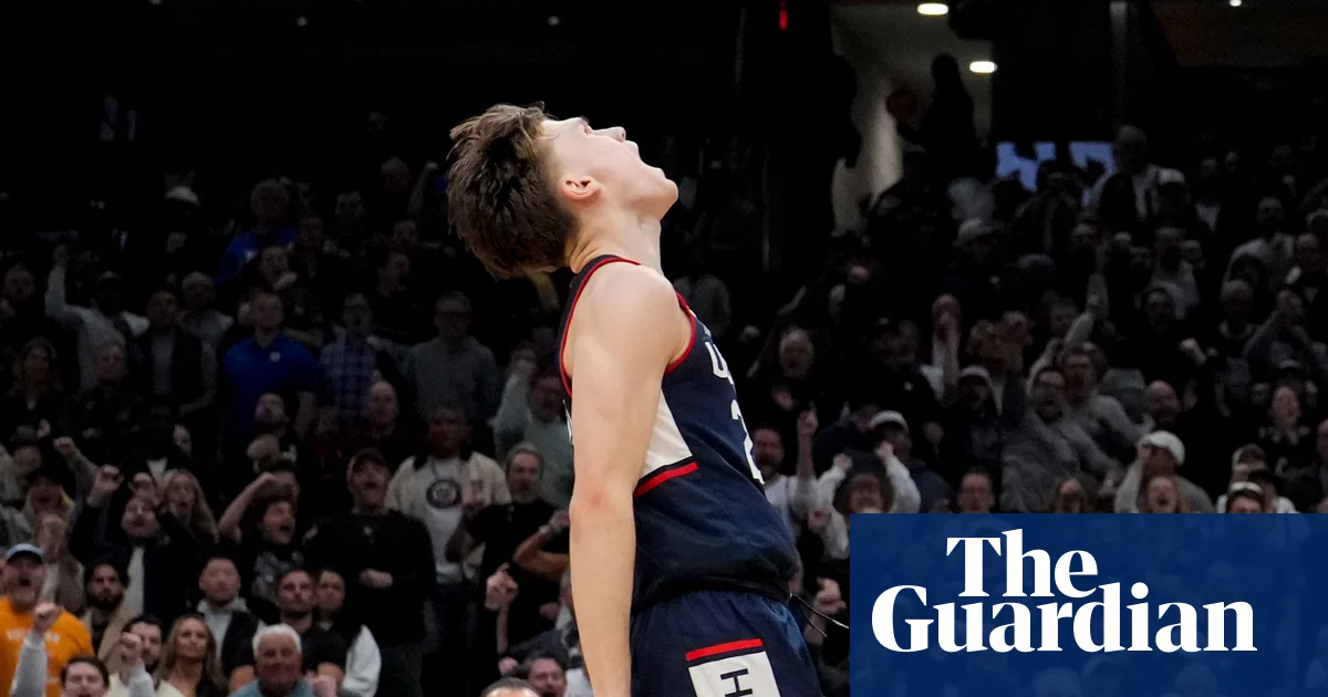 Men’s March Madness: UConn stun No 1 seed Duke with last-second three-pointer | NCAA Tournament 2026