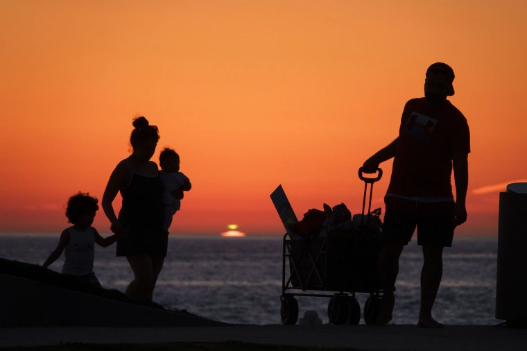 Laguna Beach Heat Wave Sunset