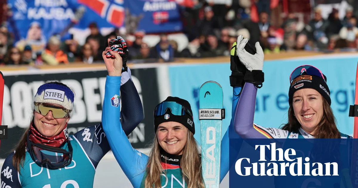 Breezy Johnson pipped for gold at World Cup Finals as Aicher puts pressure on Shiffrin | Skiing