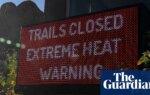 Arizona desert town breaks record for hottest March temperature in US history | US weather