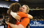 Women’s NCAA Tournament: Kymora Johnson soars as Virginia shock No 2 Iowa in double OT | College basketball