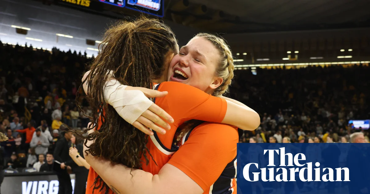 Women’s NCAA Tournament: Kymora Johnson soars as Virginia shock No 2 Iowa in double OT | College basketball