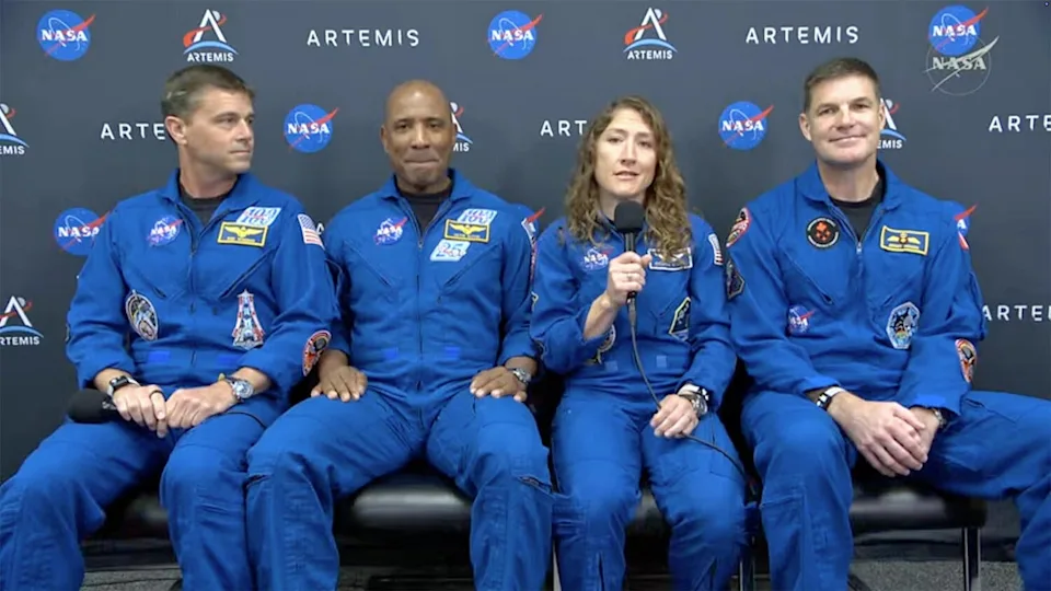 Artemis II astronauts say they're "ready to go" for moon launch