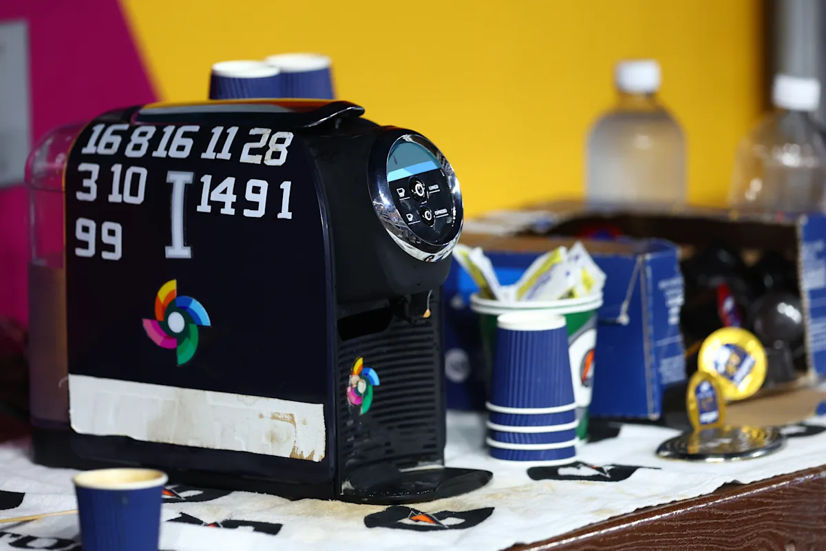 Espresso machine from Italy's WBC dugout fetches $16K at auction