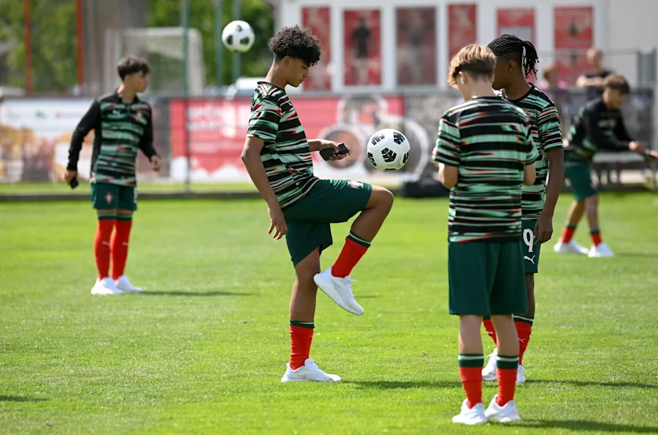 Cristiano Ronaldo’s son trains with Real Madrid U-16 with a view to joining the academy