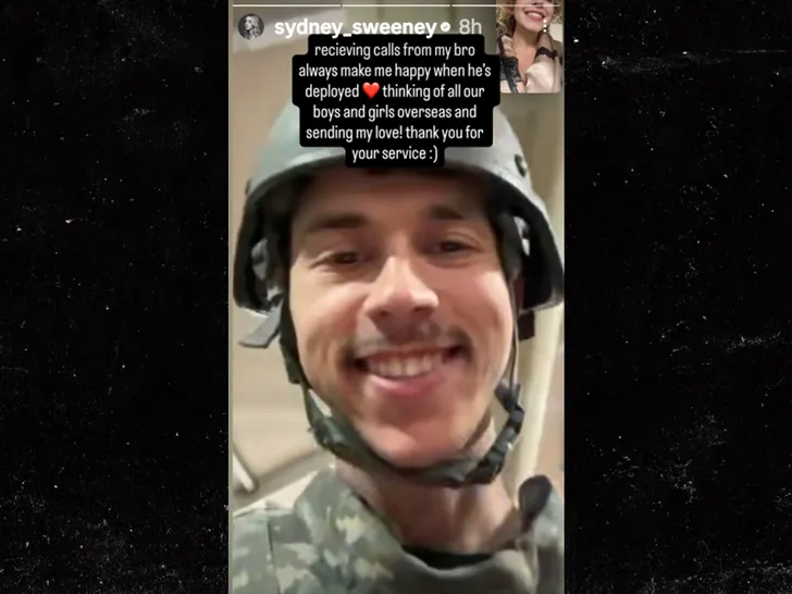 Trent and Sydney Sweeney insta 1