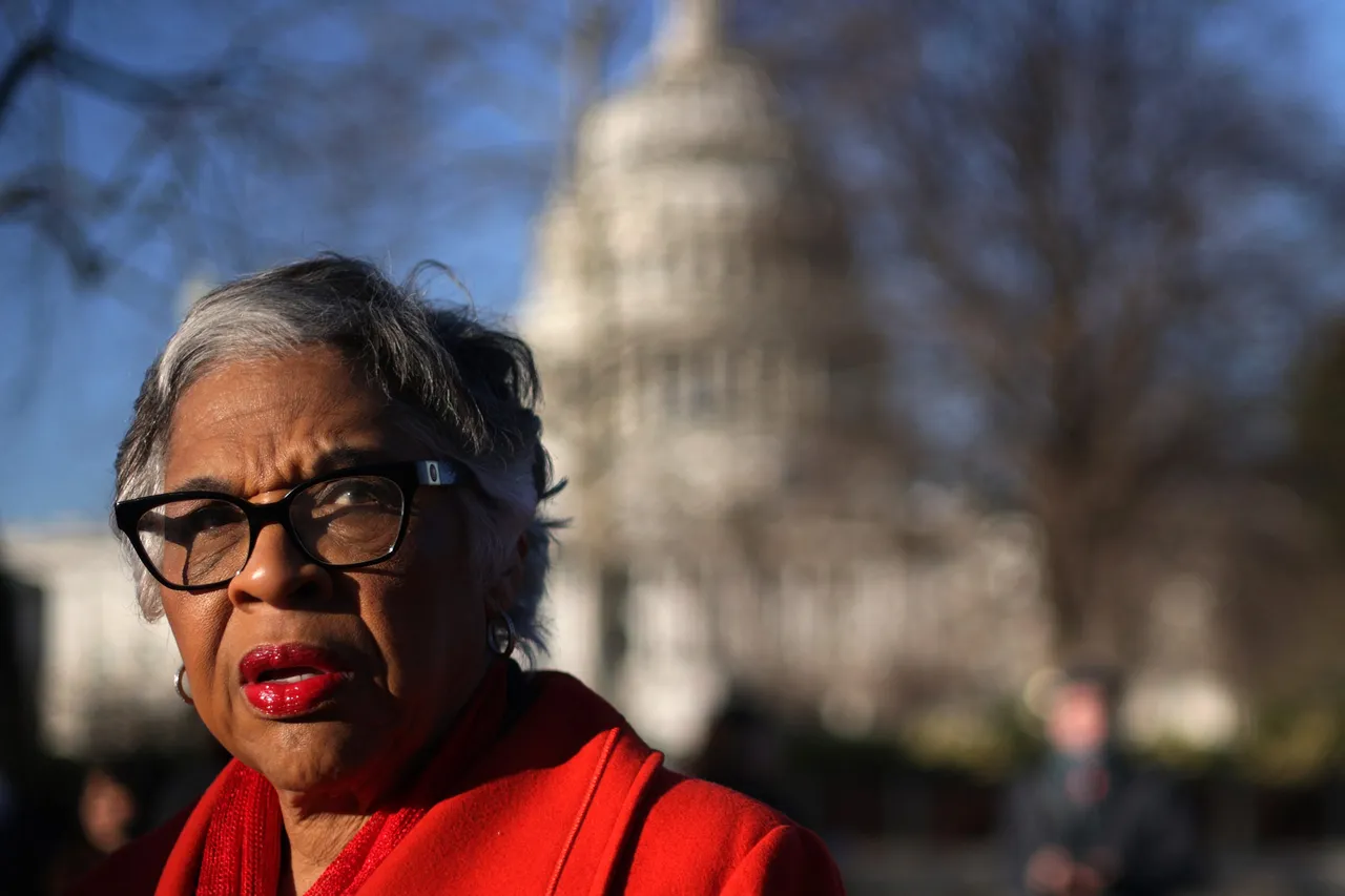 WASHINGTON, DC - JANUARY 21: U.S. Rep. Joyce Beatty (D-OH) arrives at a news conference to support the Federal Reserve in front of the U.S. Supreme Court on January 21, 2026 in Washington, DC. The Supreme Court heard oral arguments in Trump v. Cook. This landmark case centers on President Donald Trump's attempt to fire Federal Reserve Governor Lisa Cook, testing the legal boundaries of presidential power and the independence of the central bank. (Photo by Alex Wong/Getty Images)