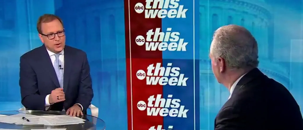 Jonathan Karl Confronts Chris Van Hollen Over ‘Holding Up’ DHS Funding