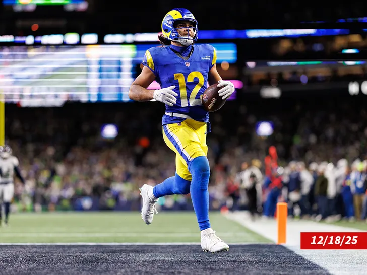 puka nacua on the field getty