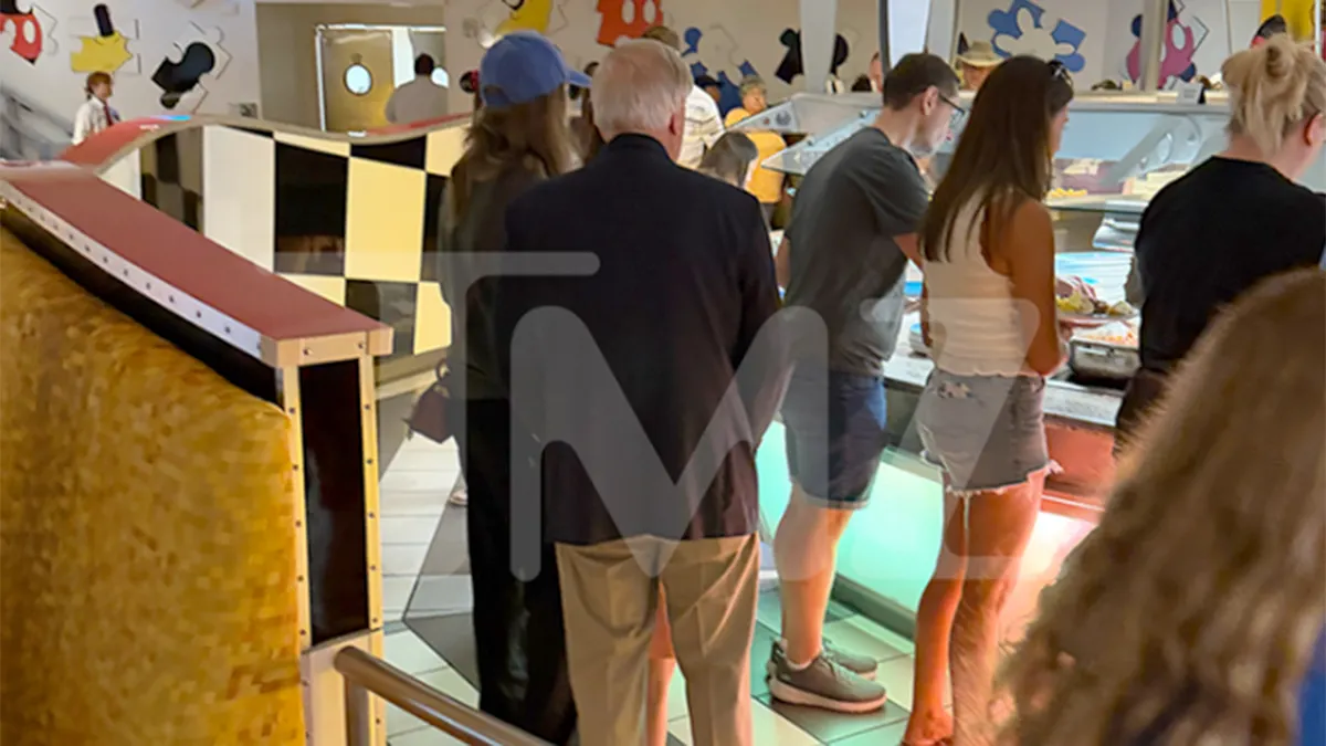 Sen. Lindsey Graham, R-S.C., at Disney world.