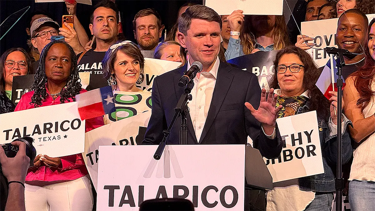 James Talarico primary night