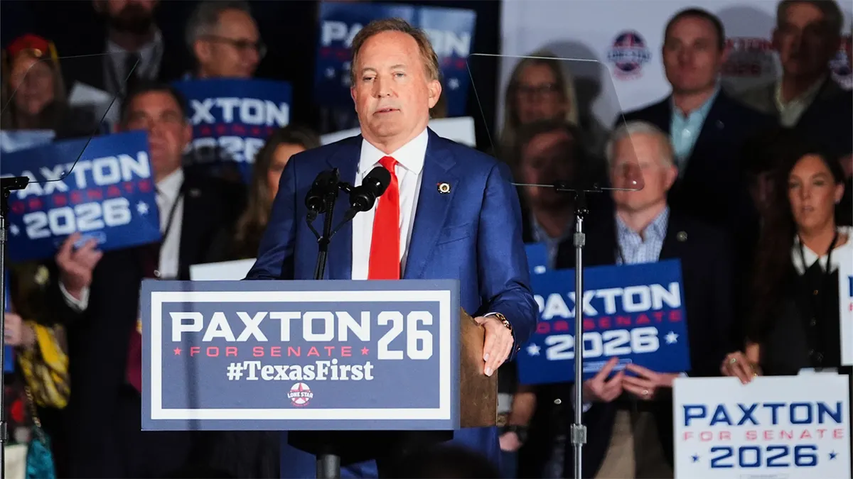 Ken Paxton primary night in Texas