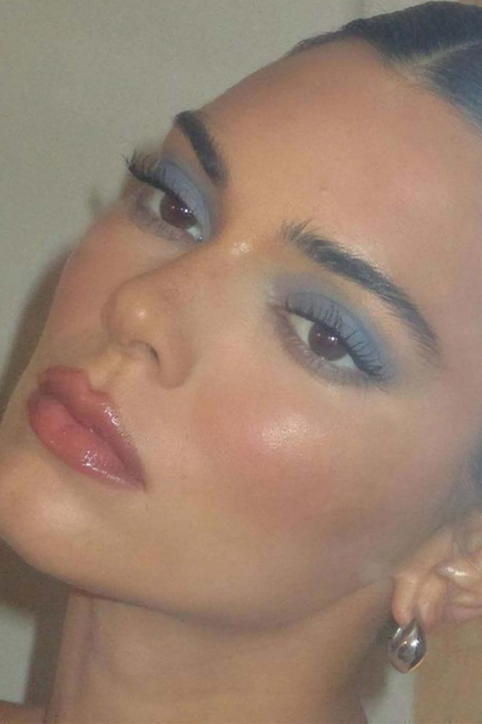 Blue Eye Shadow Is the Y2K Trend to Revisit This Spring