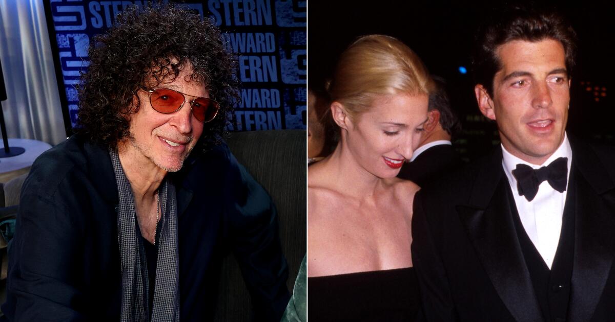 Howard Stern says George magazine cover with JFK Jr. was his worst