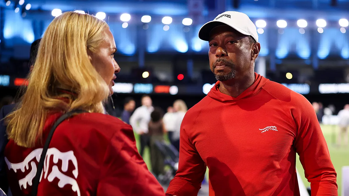 Vanessa Trump and Tiger Woods