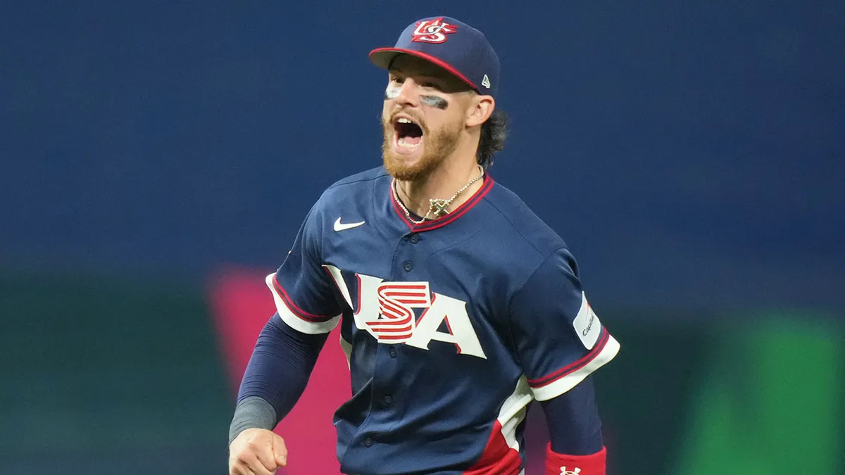 Bobby Witt Jr in the semis of the WBC