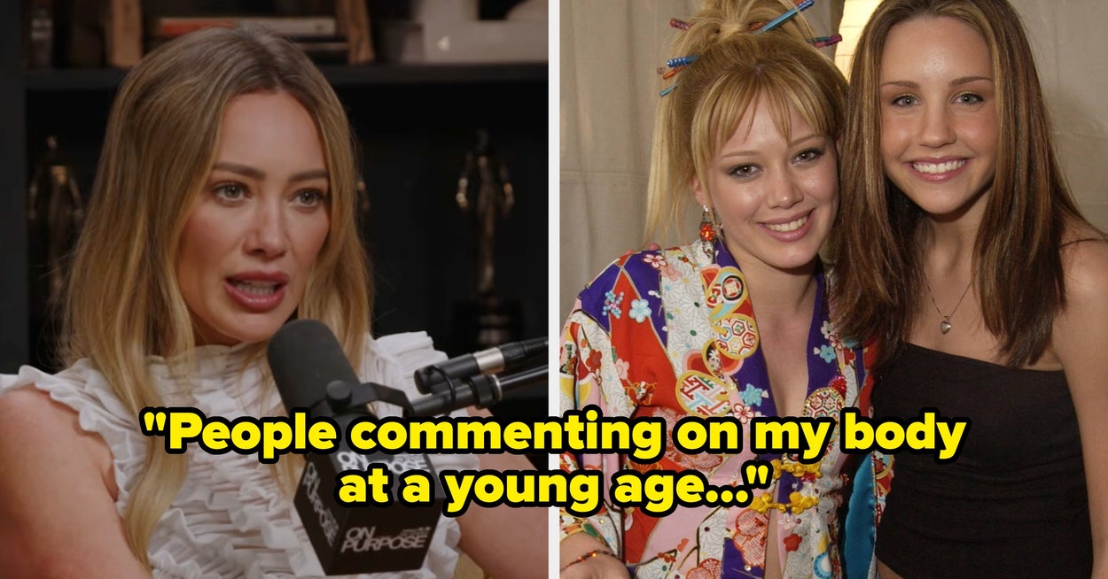 Hilary Duff Opens Up About Teen Body Image Struggles