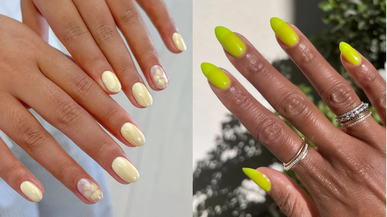 17 Trendy Yellow Nail Ideas for Spring and Summer