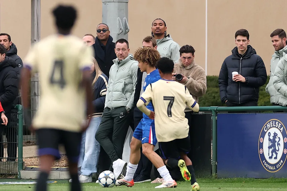 Former Chelsea captain Terry works two days a month in his mentor role at the club’s academy (Getty)