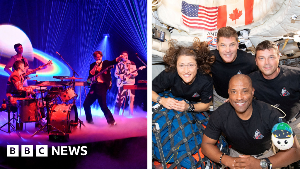 Glass Animals joke they caused Artemis II toilet troubles