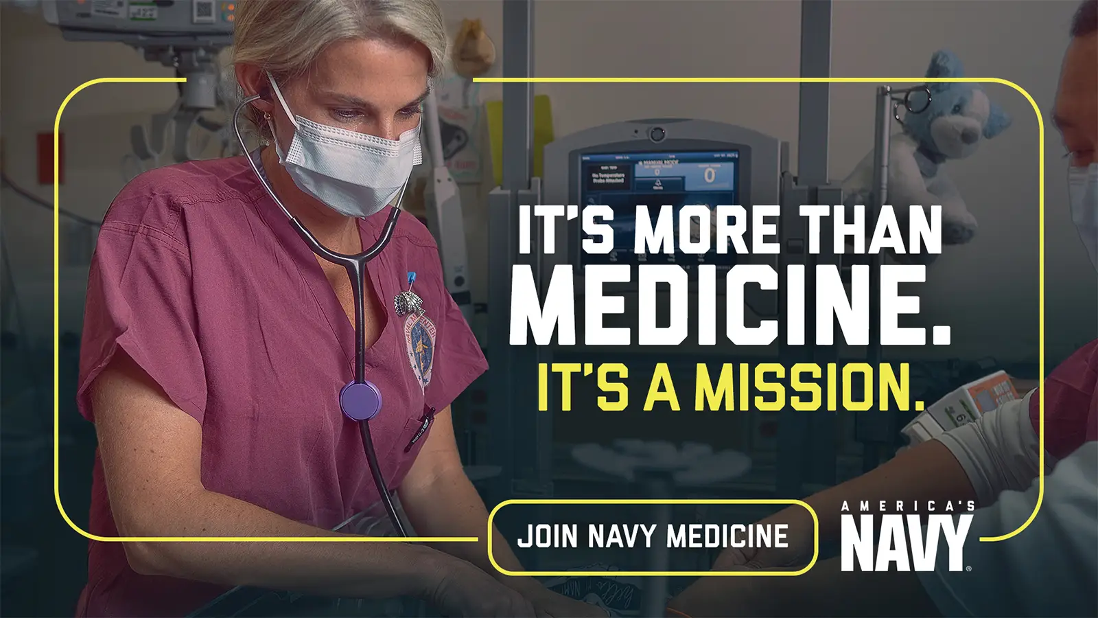 Navy Recruits Doctors by Appealing to Administrative Frustrations