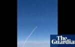 Footage captured by plane passenger shows Artemis II launch from air – video | Artemis II