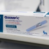 A box of Ozempic at a pharmacy in Los Angeles on Aug. 6, 2025.