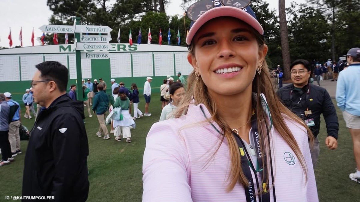 Kai Trump visits Augusta National after Tiger Woods DUI arrest fallout