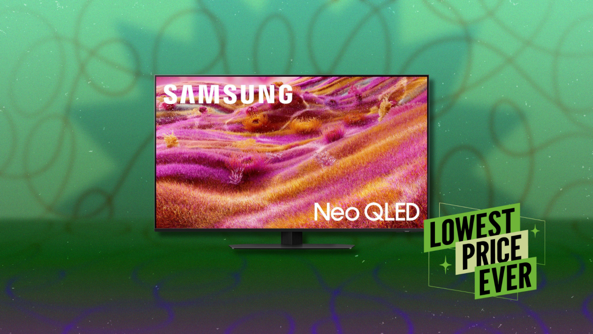 The Samsung QN90F Neo QLED 4K TV Is Over $350 Off Right Now