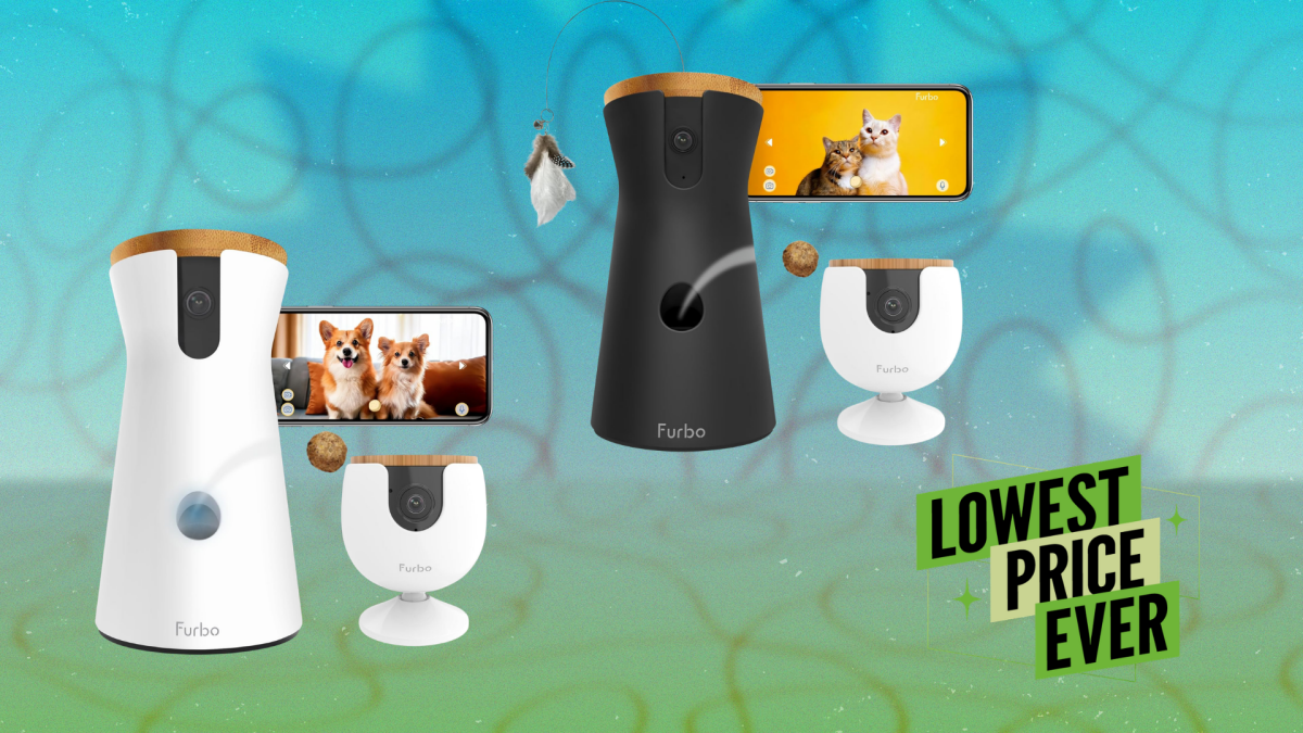 These Smart Cameras Will Toss Treats to Your Pets While You’re Away, and They’re 48% Off Right Now