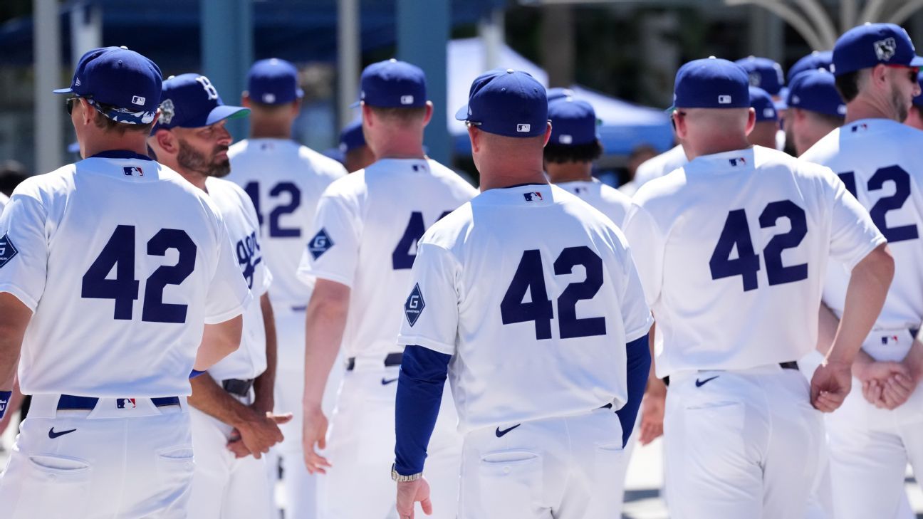 MLB honors Jackie Robinson's legacy, 79th anniversary of his debut