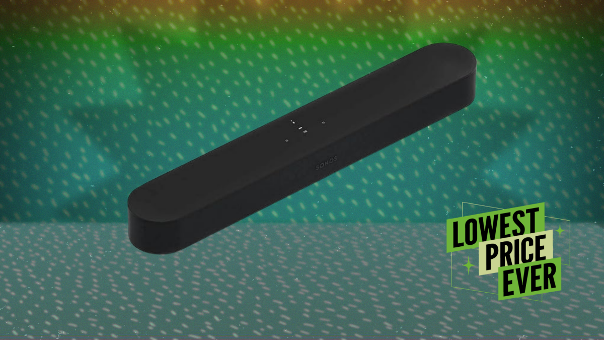This Sonos Soundbar With Alexa Is 46% Off Right Now