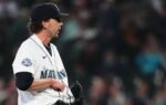 107.8 mph liner lodges in jersey of Mariners' Logan Gilbert