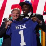 Giants draft Arvell Reese at No. 5, then Francis Mauigoa at 10
