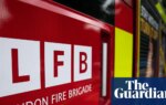 Suicide-related callouts to fire services triple in England in a decade | Mental health