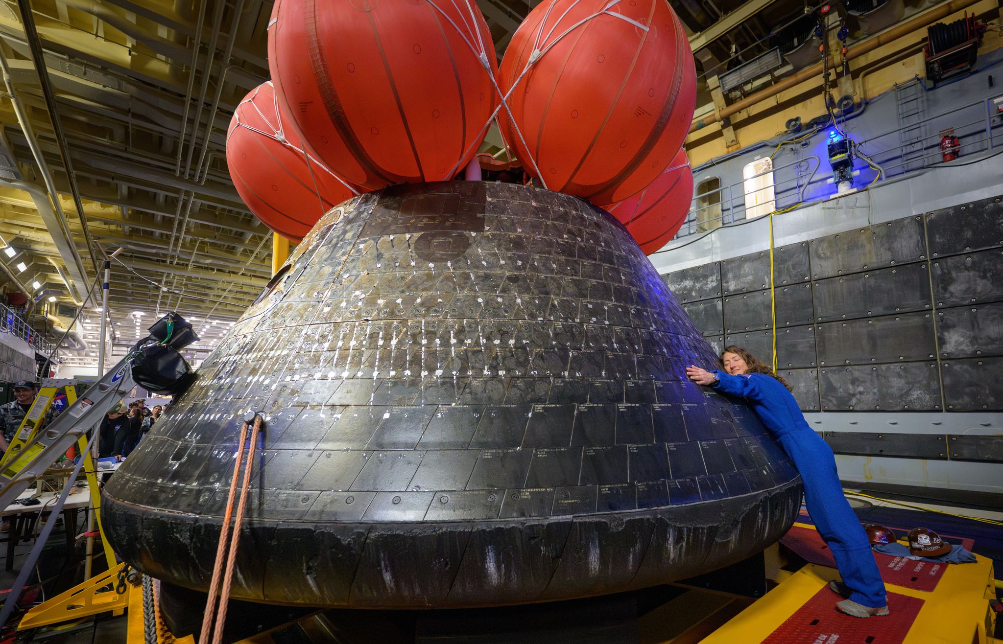 NASA's Artemis II moonship returns home to its launch site after historic voyage