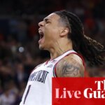 NCAA men’s national championship: UConn v Michigan – live updates | NCAA Tournament 2026