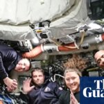 'You look beautiful': Artemis II crew makes contact from space – video | Artemis II