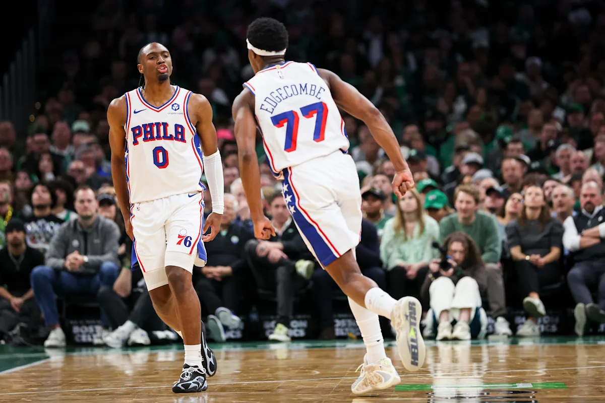 76ers-Celtics takeaways: Rookie VJ Edgecombe proves to be a problem as Philadelphia evens series