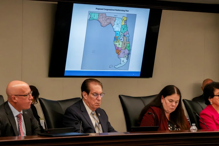 DeSantis Unveils Florida Map Plan Endangering Four Democrats